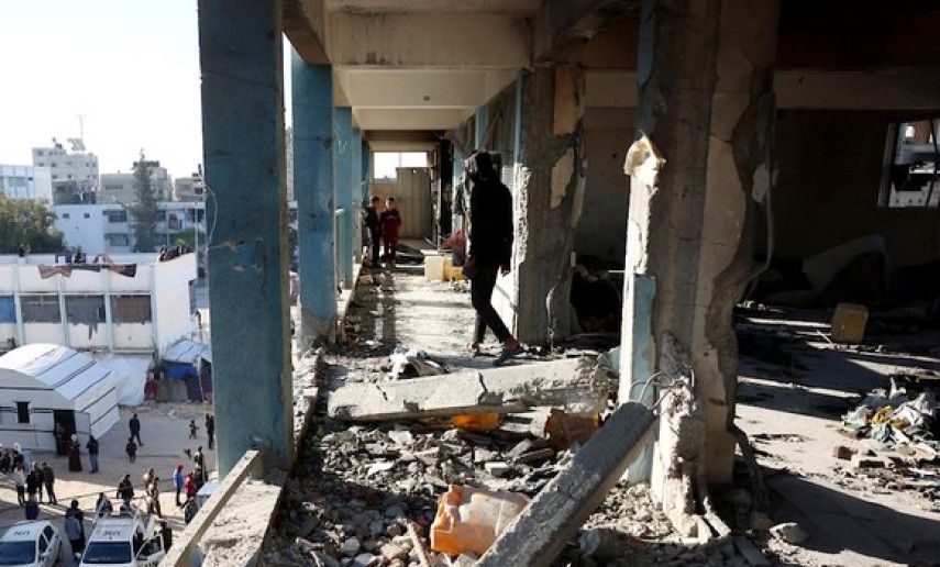 Ghaza: l'ONU condamne le bombardement d'une école à Khan Younes