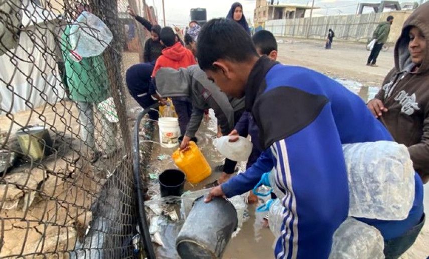 L'entité sioniste utilise l'eau comme "arme" dans son agression contre Ghaza