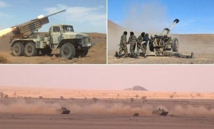 L'armée sahraouie cible une base de l'armée d'occupation marocaine dans le secteur de Mahbès