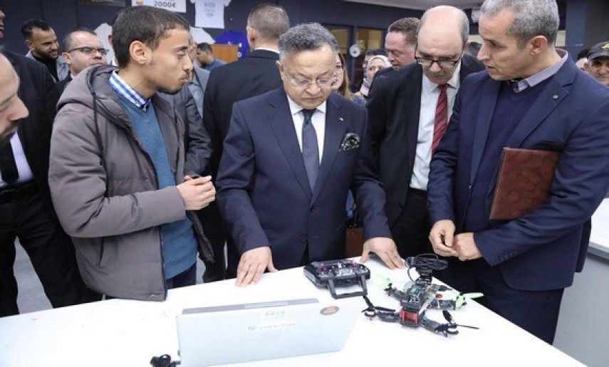 Enseignement supérieur: M. Baddari visite l'Ecole nationale polytechnique