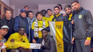 Le CAB rend visite à un supporter amputé d’un doigt lors d’un match