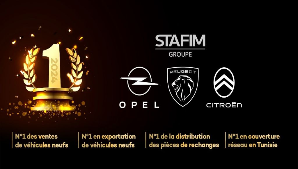 STAFIM Groupe, quadruple leader du marché automobile tunisien en 2024