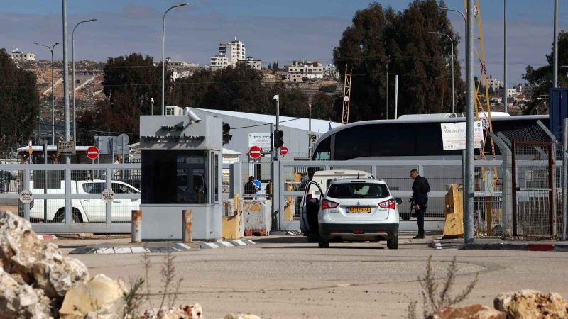 Arrivée des bus des prisonniers libérés à Ramallah