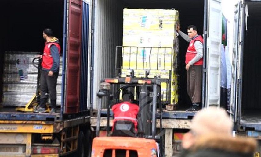 Algeria sends 180 tonnes of food aid to Cuba