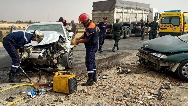 الحماية المدنية: 9 وفيات و191 جريحا خلال الـ 24 ساعة الأخيرة