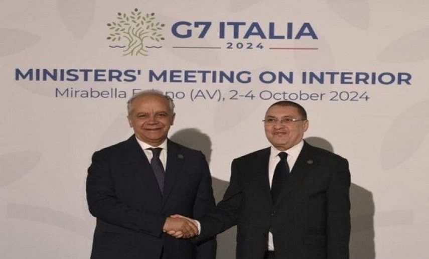 G7 Interior Ministers' Meeting: Merad holds talks with Italy’s counterpart  