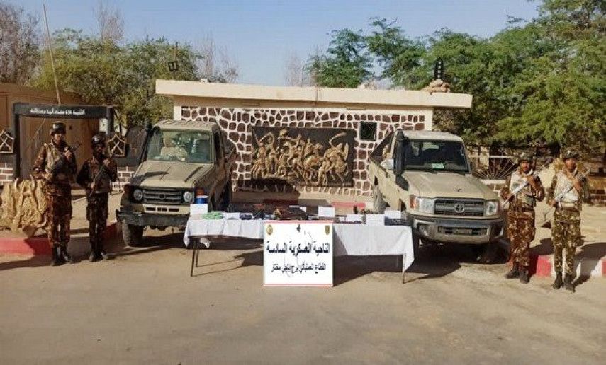 Terrorist surrenders in Bordj Badji Mokhtar, 5 terrorist supporters captured  