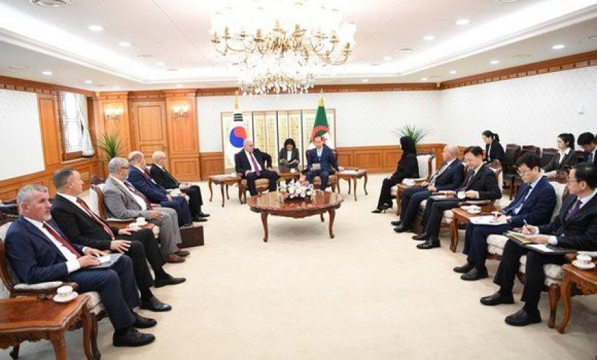 Boughali received, in Seoul, by South Korean Prime Minister