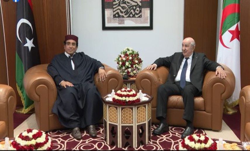 President Tebboune discusses with Chairman of Libya’s Presidential Council