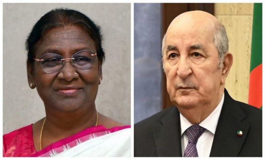 President Tebboune receives good wishes from India’s President