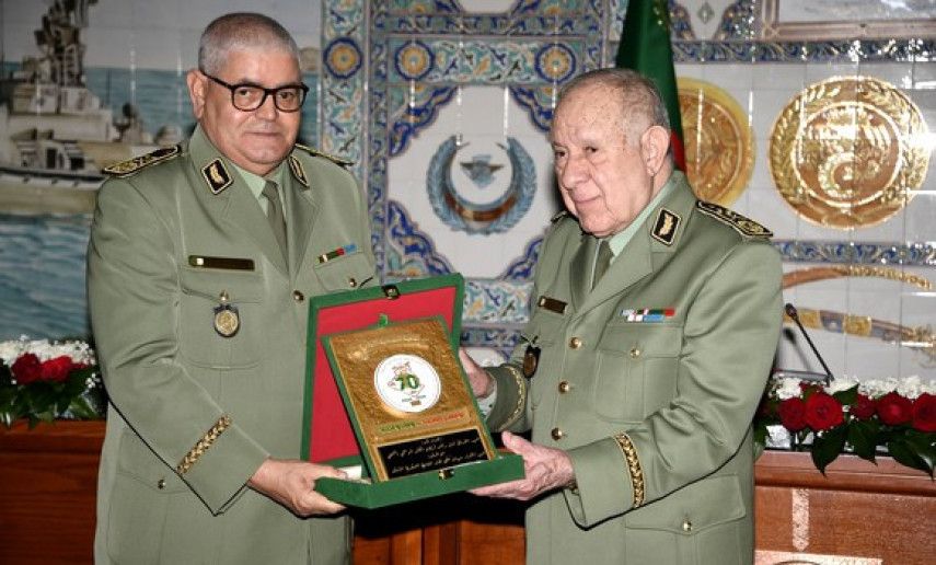 General Saïd Chanegriha congratules military parade participants