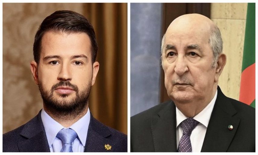 President of the Republic receives message of good wishes from President of Montenegro