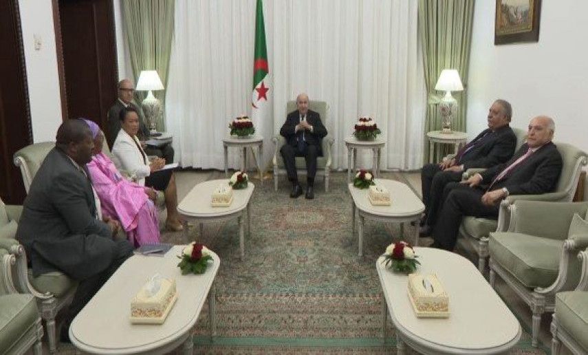 President Tebboune receives new CEO of APRM Continental Secretariat