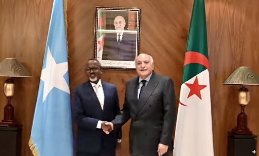 Attaf receives special envoy of Somali President