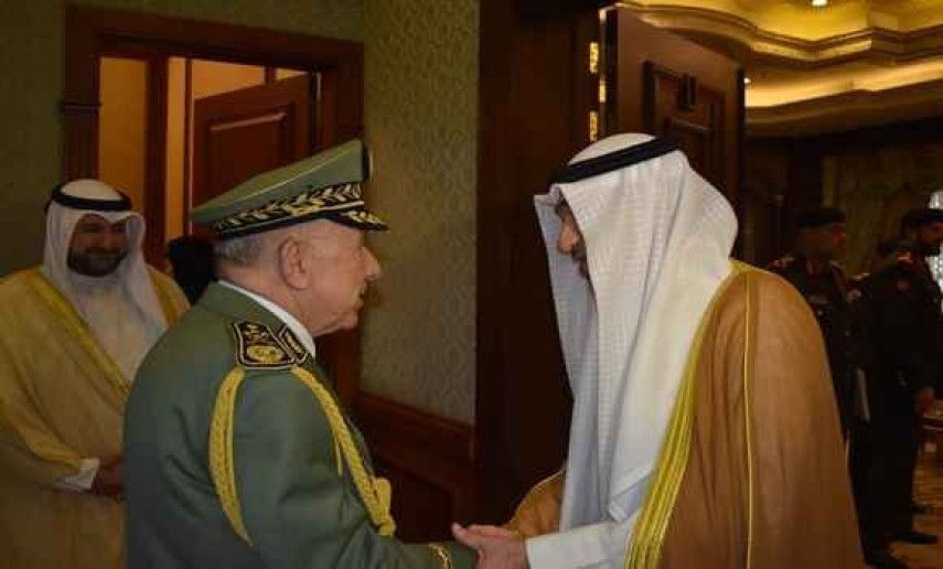 General Chanegriha received by Kuwait's Deputy Prime Minister, Minister of Defence, Minister of the Interior