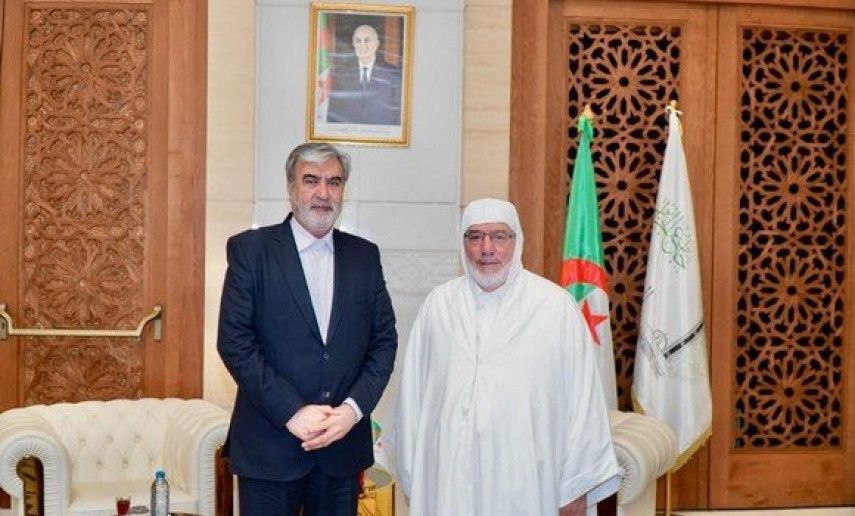 Rector of Djamaa El-Djazair receives Head of National Security, Foreign Policy Committee of Iranian Islamic Shura Council  