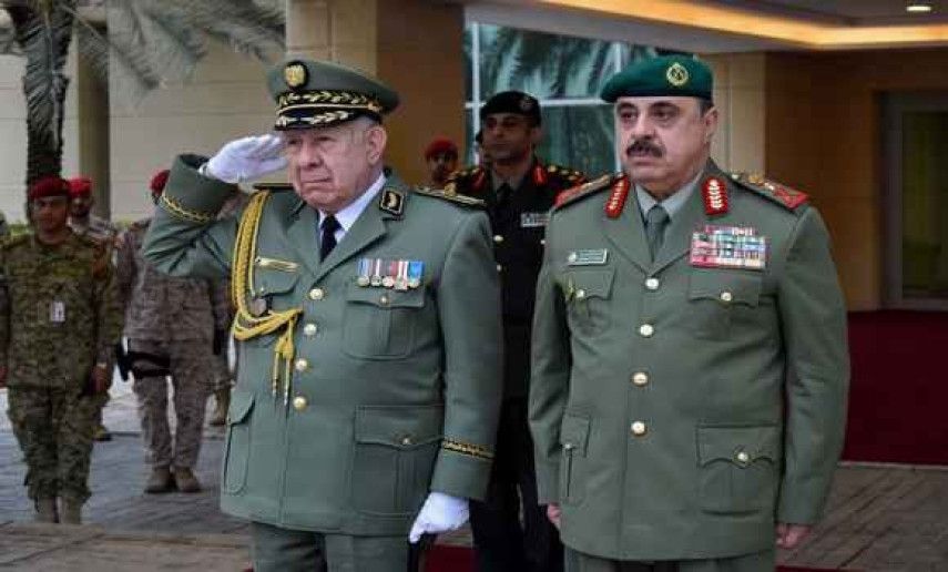 Army General Chanegriha holds talks with Deputy Secretary of Kuwait National Guard