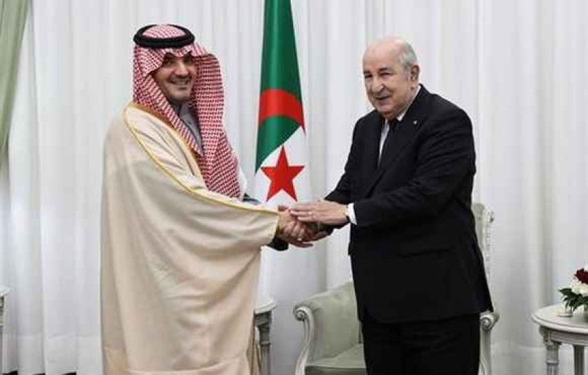 President Tebboune receives Saudi Minister of Interior