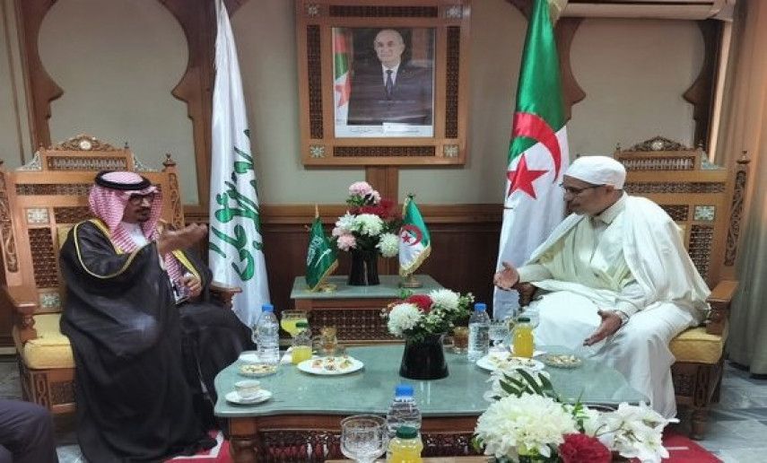 President of HCI receives Saudi Ambassador to Algeria