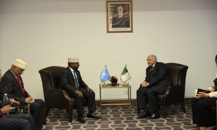 11th High-Level Seminar on Peace, Security in Africa: Attaf holds bilateral meeting with Somali counterpart