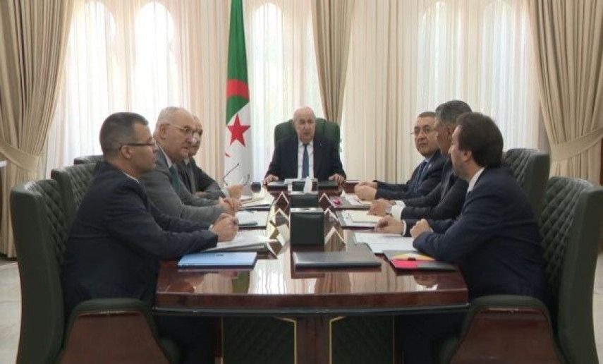 President Tebboune chairs meeting on industrial land