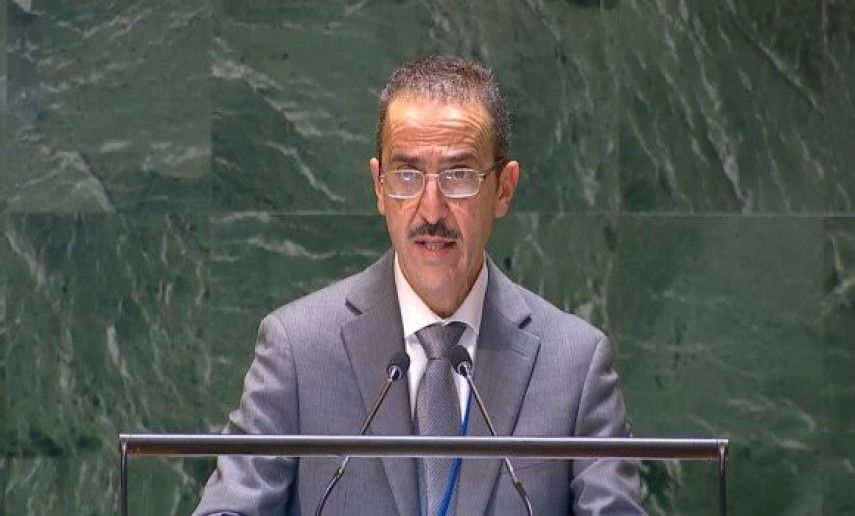 "Immediate, unconditional, lasting ceasefire in Gaza, international community's demand," Algeria tells UNGA