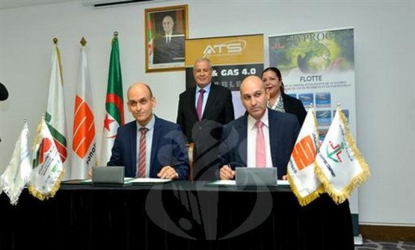 Hyproc Shipping Company, Algeria Telecom Satellite sign partnership agreement