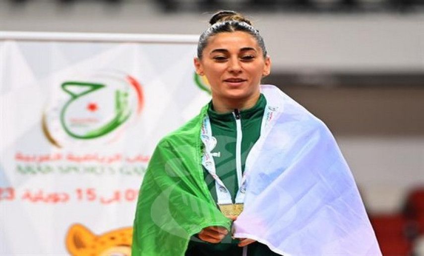 Arab Sports Games: Algerian gymnast Salem Lehna grabs gold in balance beam