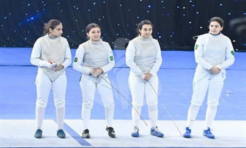 Arab Sports Games (women's foil): Algerian fencers take gold  