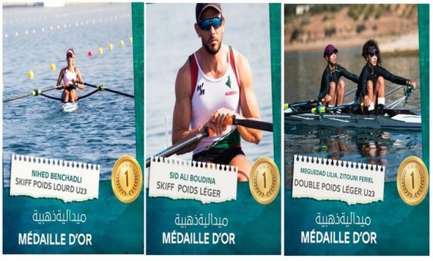 Rowing/African Championships: Algeria grabs three gold medals  