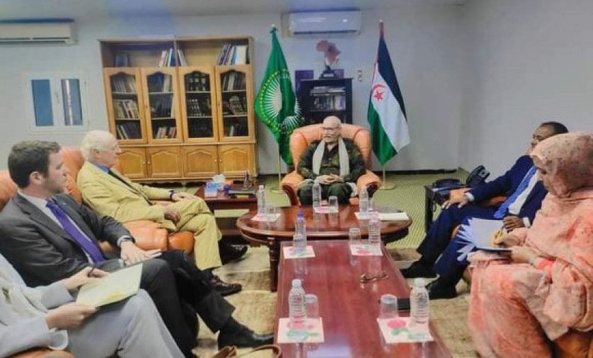 Sahrawi president Brahim Ghali receives UN SG’s personal envoy for Western Sahara  