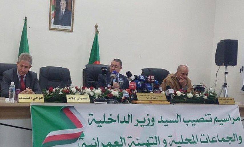 Minister of Interior chairs installation ceremony of Ain Oussara sub-governor