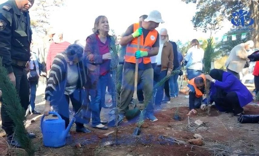 Tribute to Algerian Revolution Friends: Symbolic tree planting in Algiers