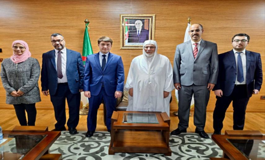 Rector of Jamaa al-Jazair receives Rector of Russian North Caucasus University