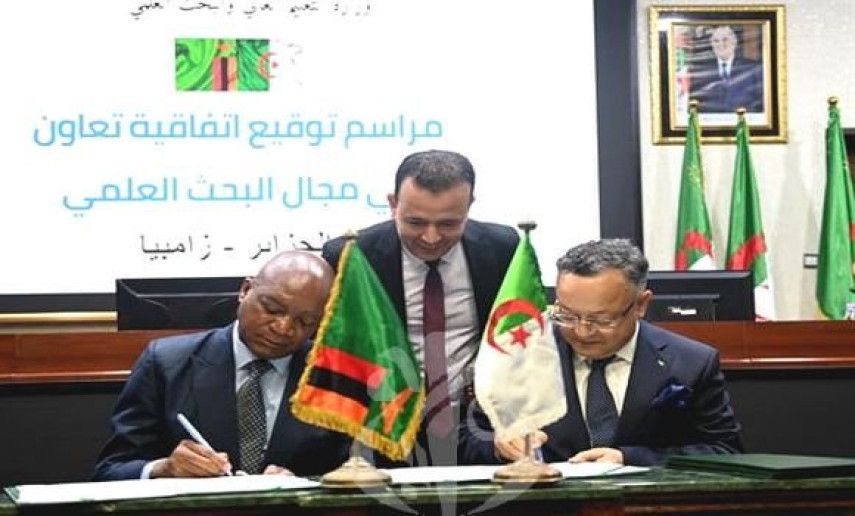 Algeria, Zambia sign cooperation agreement in higher education