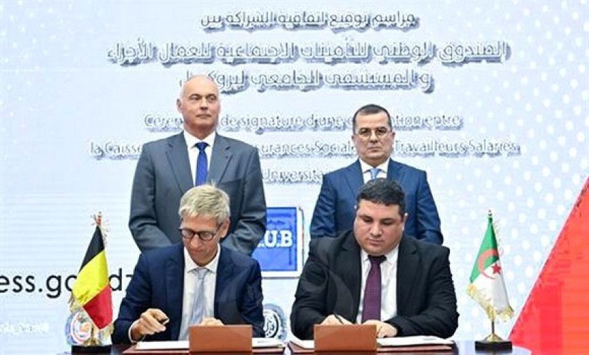 Algeria-Belgium: Signing of partnership agreement on medical care