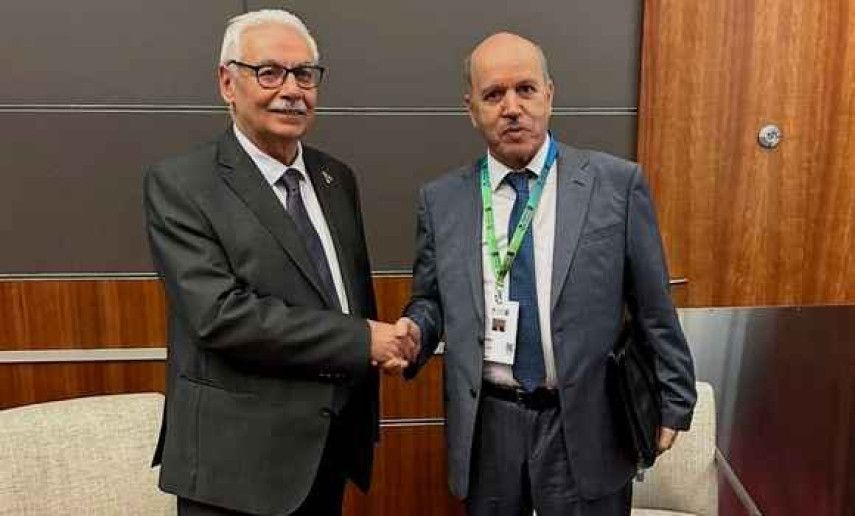 7th World Innovation Summit for Health: Saihi holds talks with Palestinian counterpart in Doha