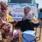 A UNFPA mobile health team in Gederaf, eastern Sudan, provides care to women and children displaced by conflict in Al Jazhira (UNFPA photo)