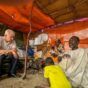 Despite the challenges of displacement and limited mobility, Anwar and his family remain resilient after fleeing Khartoum for Port Sudan, NRC Secretary General Jan Egeland hears their story. on November 18, 2024 (NRC photo)