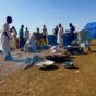 Harira camp, in Al Fao, Gederaf, housing newly displaced people. (NRC photo)