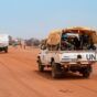 UNMISS patrol escorts a convoy of supplies heading to Abyei March 24, 2024 UNIMISS photo