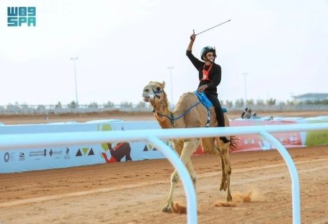 عقب ختام النصف الأول.. صدارة سعودية لـ"مهرجان خادم الحرمين الشريفين للهجن"