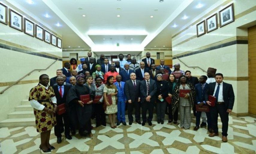 Magramane préside la cérémonie de remise des certificats de fin de formation au profit des diplomates africains accrédités en Algérie