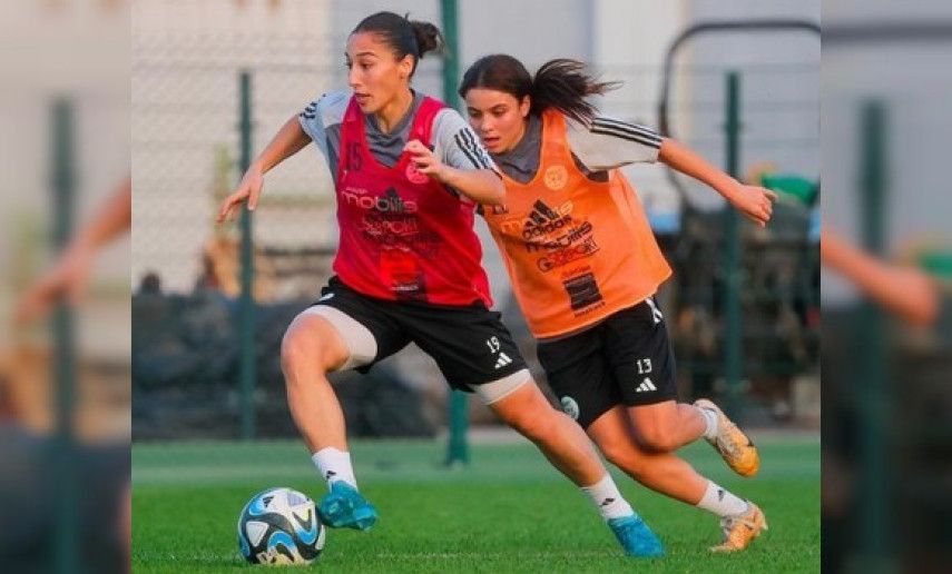 Foot/CAN-2024 féminine/Algérie: séance d'entraînement en présence de toutes les joueuses