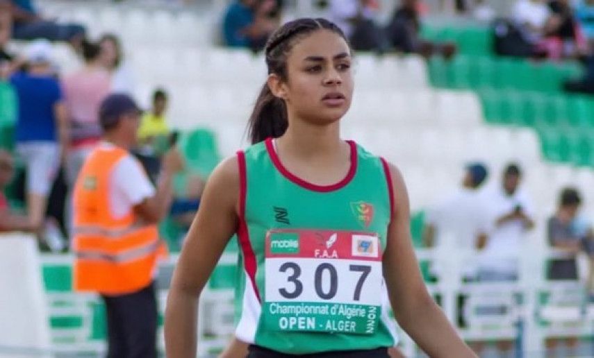 Athlétisme: un nouveau record national pour l'Algérienne Loubna Benhadja