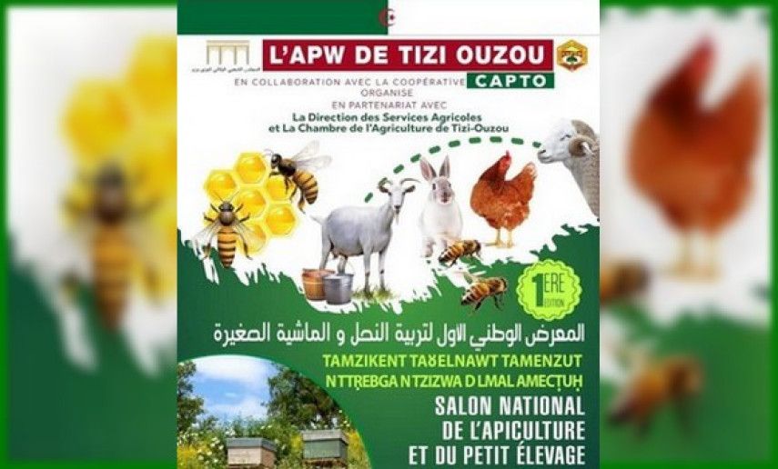 Tizi-Ouzou: 90 participants au Salon de l'apiculture et des petits élevages