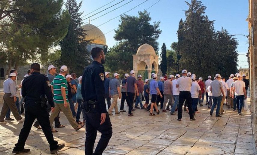 Palestine: 144 colons sionistes prennent d'assaut l'esplanade de la mosquée Al-Aqsa