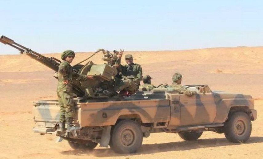 L'Armée sahraouie cible une base de soutien de l'armée d'occupation marocaine à El Guelta